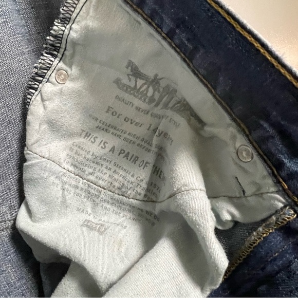 Levi’s Men’s 514 red tab medium wash W34L34 - Picture 12 of 13